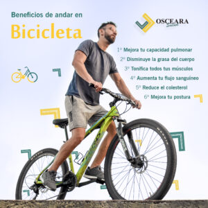 Lee más sobre el artículo Beneficios de andar en bici