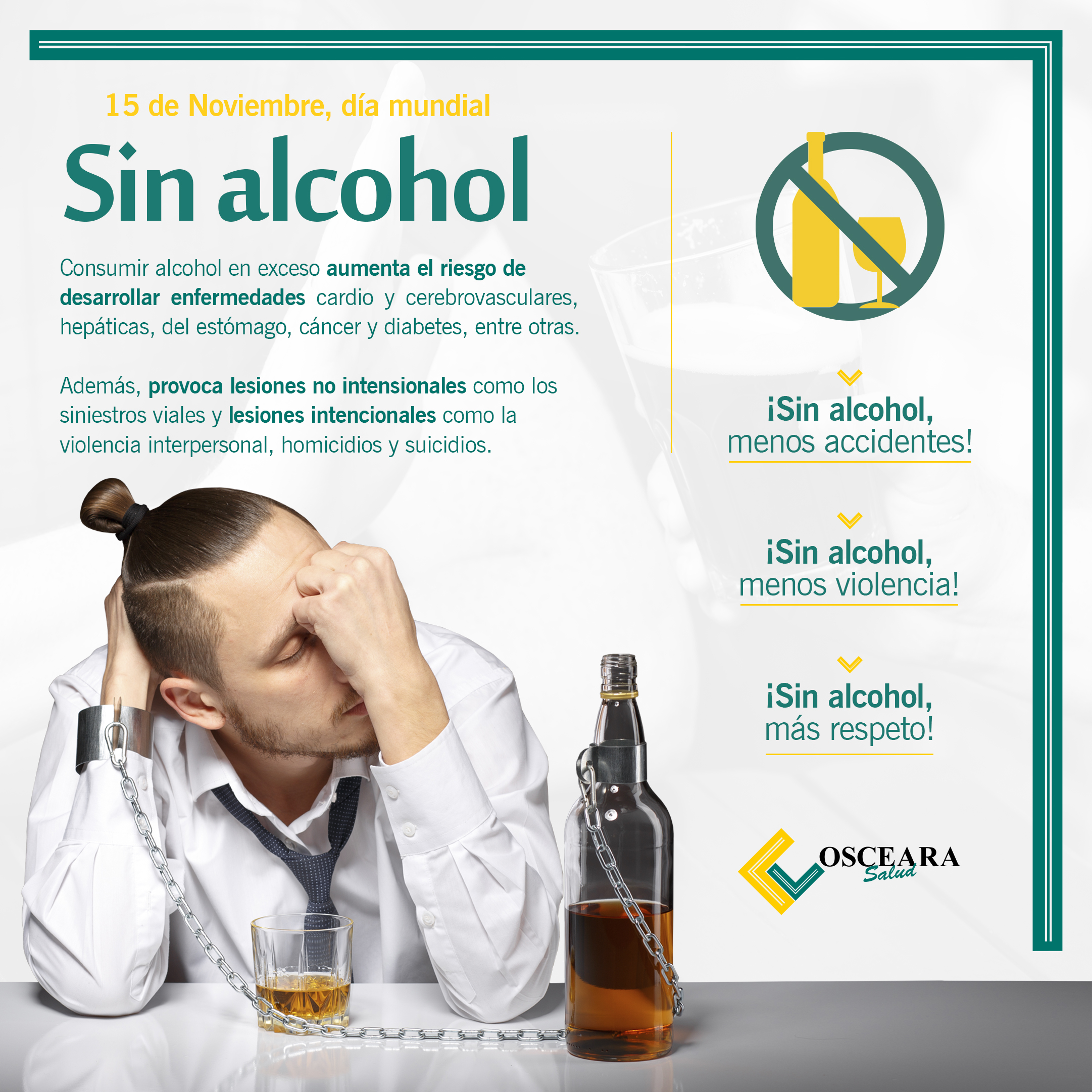 En este momento estás viendo Día Mundial Sin Alcohol 🚫🍷