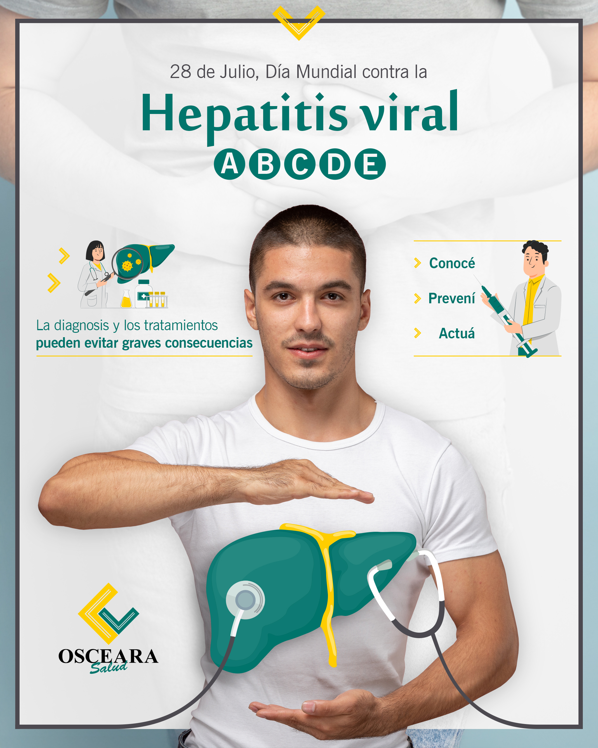 En este momento estás viendo Día mundial contra la Hepatitis
