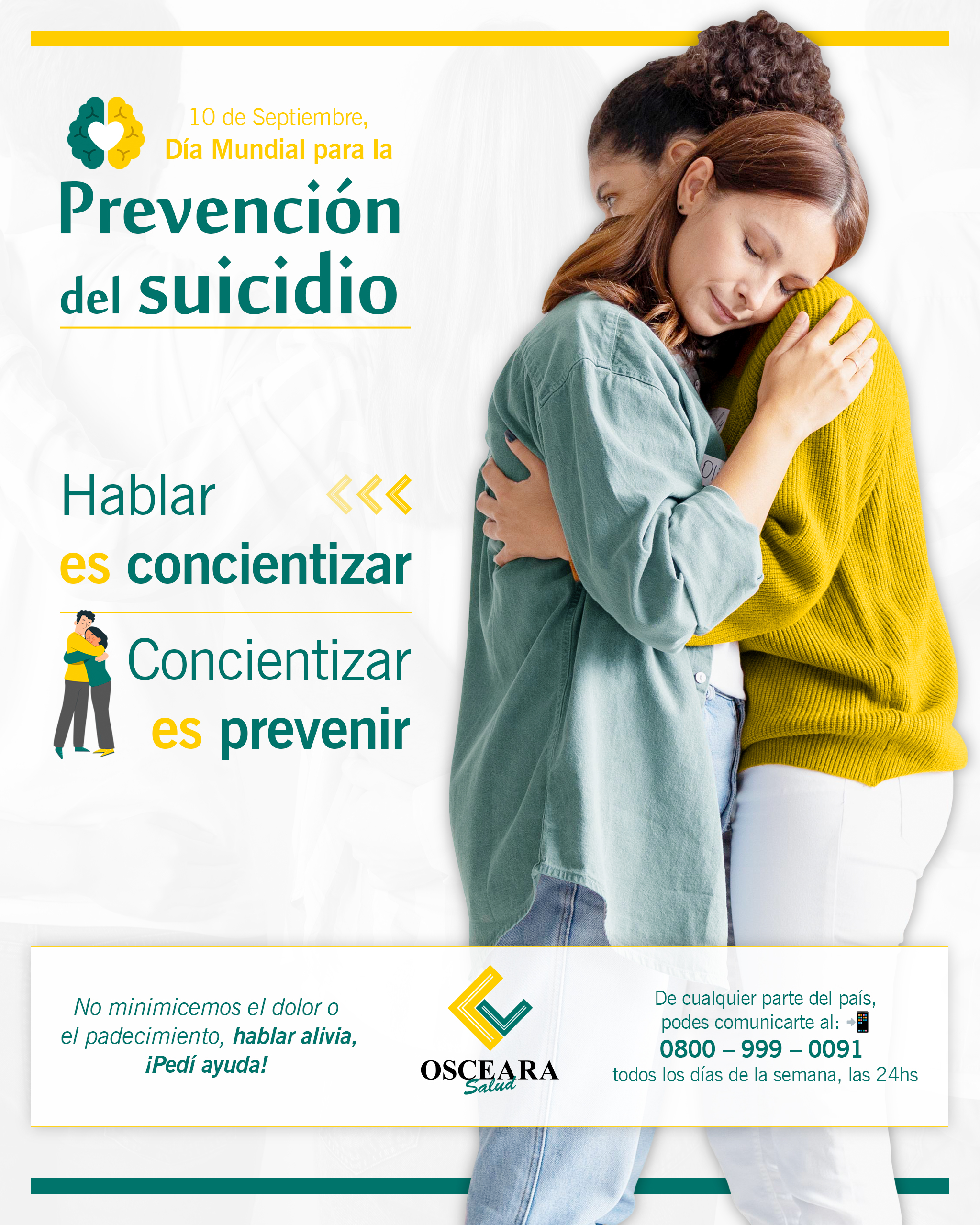 En este momento estás viendo Día mundial le la prevención del suicidio