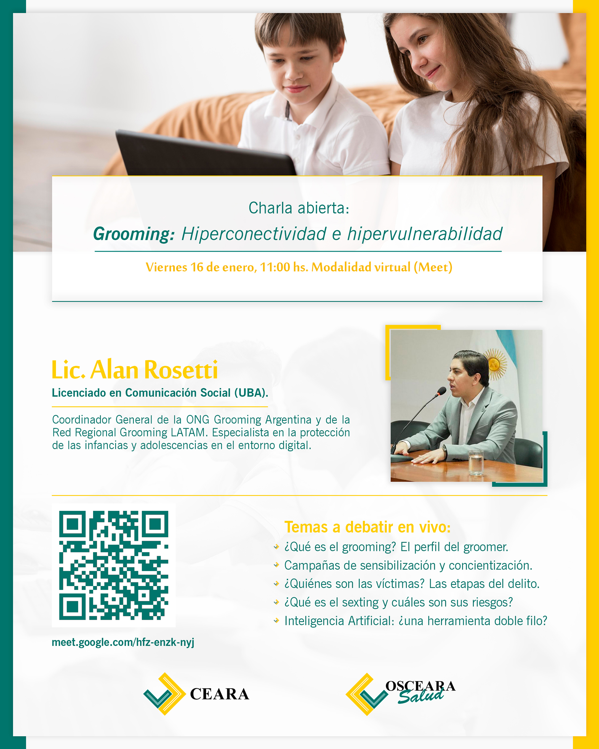 En este momento estás viendo 📲🧒🏻 Grooming: Hiperconectividad e hipervulnerabilidad 💻👧🏼