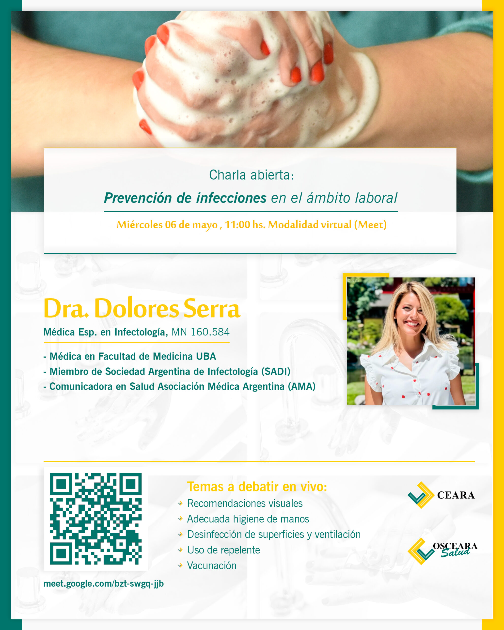 En este momento estás viendo 😷Prevención de infecciones en el ámbito laboral 🦠🧼
